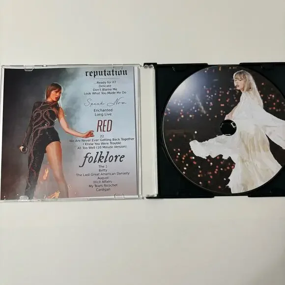 Taylor Swift The Eras Tour Movie (Taylor’s Version) Fanmade 3 CD Set - Picture 5 of 9